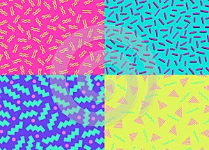 80s 90s Abstract Backgrounds