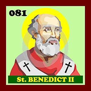 81st Catholic Church Pope Benedict II