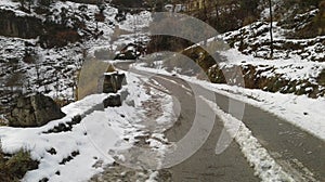 84 Kilometer long Mughal Road which connects Rajouri & Poonch district in the Jammu region with Shopian district