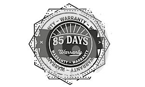 85 days warranty design vintage,best stamp collection