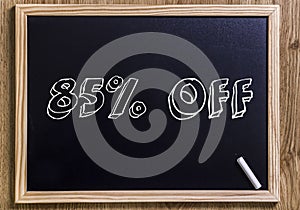 85% off