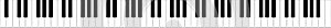 88 key piano keyboard