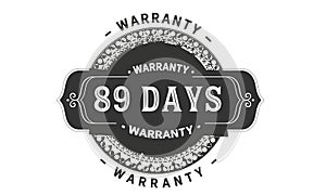 89 days warranty design vintage,best stamp collection