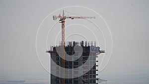 8K Construction Of Skyscraper Time-Lapse