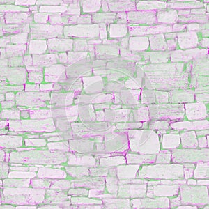 8K irregular stone wall roughness texture, height map or specular for Imperfection map for 3d materials, Black and white texture