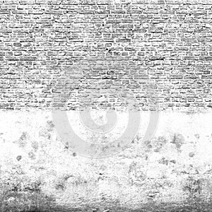 8K plaster brick roughness texture, height map or specular for Imperfection map for 3d materials, Black and white texture