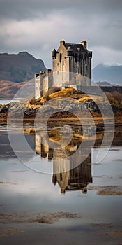 8k Resolution Portraitures: Eilean Donan Castle In Scotland