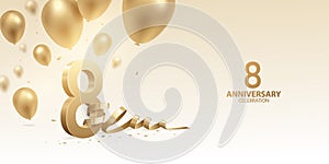 8th Anniversary Celebration Background