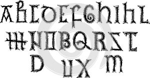 8th Century Alphabet