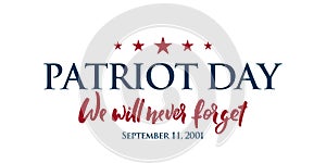 9/11 Patriot Day background.