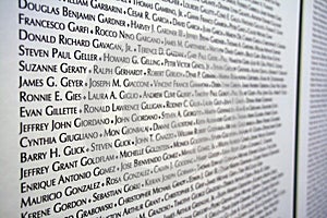 9/11 victims list