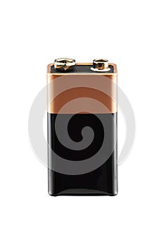 9 volt alkaline battery with male and female terminals