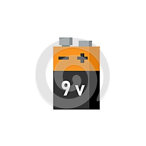 9 volt bettery icon