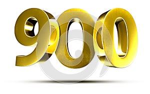 900 gold number.