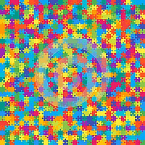 900 Multicolor Material Design Pieces - JigSaw