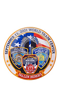 911 Tribute Patch (isolated)