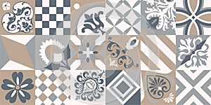 921_Traditional ornate portuguese decorative tiles azulejos