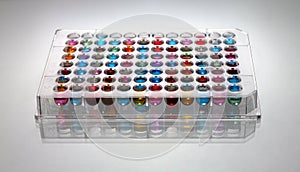 96 wells microplate fluid