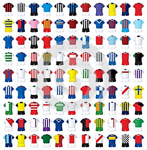  99 calcio camicie 