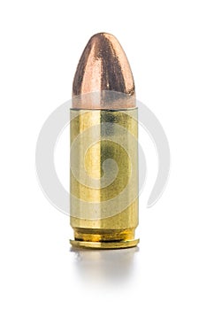 9mm pistol bullet.