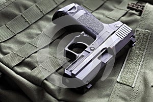 9mm semi-automatic pistol