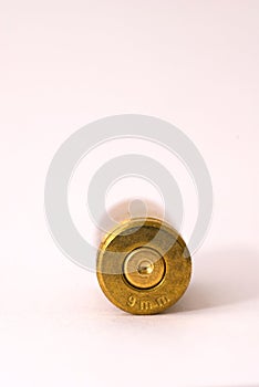 9mm shell casing photo