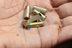 9mm Shell casings which are used