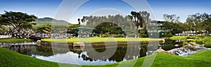 9th Hole - Panoramic View of the Green
