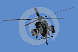 A129 Attack helicopter