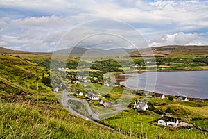 The A855 Staffin to Uig Road