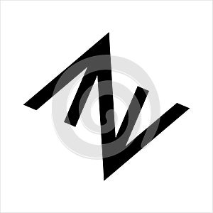 AA, AV, AZA. AZV, ANA, ANV initials geometric letter company logo 3d, abstract, alphabet, ana, anv, av, aza, azv, black, brand, photo