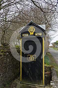 AA Box at Pittcombe Head, Porlock