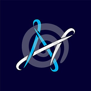 AA Initial Letter Abstract Logo vector Element. Abstract Initial Logo template