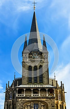 Aachen Cathedral is the episcopal church of Aachen, burial church of Charlemagne, the imperial city of Aachen`s main landmark and