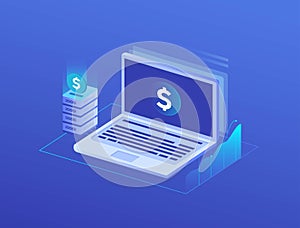 Effective template technology data, mining server farm room and smart digital devices such as phone ,computer, data, data processi