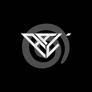 AAL letter logo creative design with vector graphic,
