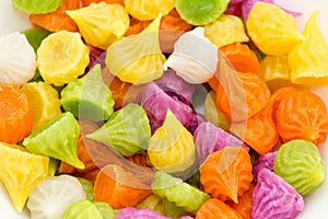 Aalaw or Alua, Thai traditional candy sweet dessert