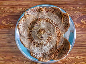 Aaloo parotta north Indian recipes .