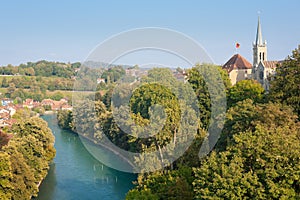 Aar river in Bern