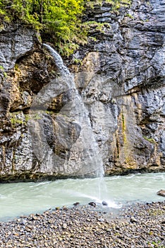 Aare Gorge in Switzerland