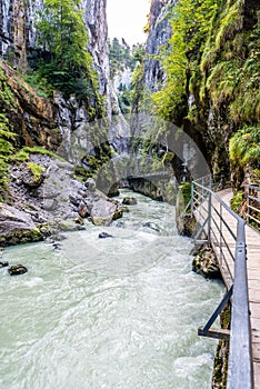 Aare Gorge in Switzerland