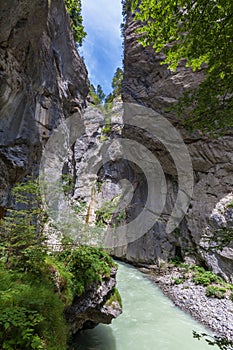 Aare Gorge in Switzerland