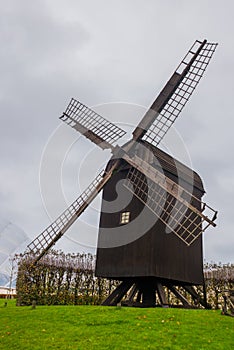 AARHUS, DENMARK: Old windmill near the botanical garden in Aarhus