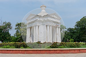 Aayi Mandapam Park Monument in Pondicherry, India