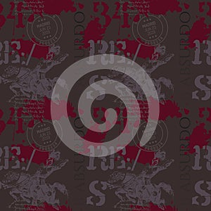 Ab absurdo Madrid knight vintage pattern