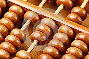 Abacus close up