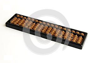 Abacus isolated white background