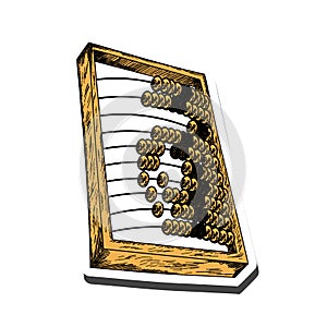 Abacus Sticker