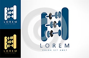 Abacuses logo vector