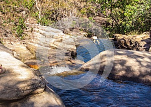 Abade Waterfall in Pirenopolis